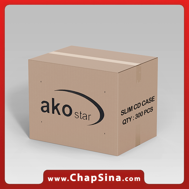 کارتن قاب مربعی باریک شفاف